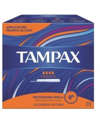 Immagine di TAMPAX ASS. INTERNI 20PZ SUPER PLUS