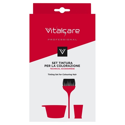 Immagine di VITALCARE KIT COLORAZIONE CIOTOLA + MISURINO 135ML+ PENNELLO