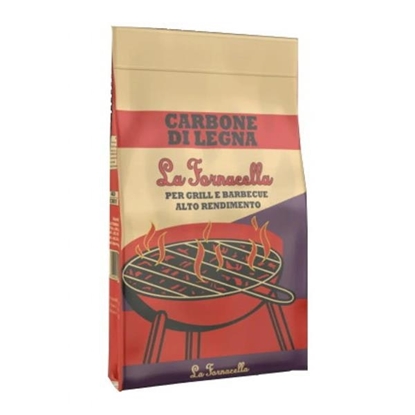 Immagine di LA FORNACELLA CARBONE DI LEGNA 2,5KG