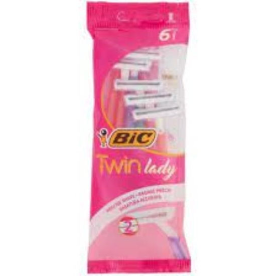 Immagine di BIC RASOIO 6PZ TWIN LADY LAMETTE