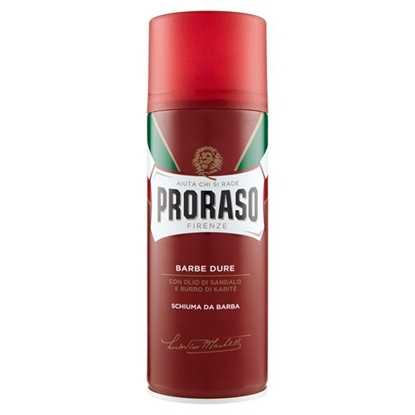 Immagine di PRORASO SCH. BARBA 400ML BARBE DURE/ ROSSA
