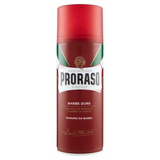 Immagine di PRORASO SCH. BARBA 400ML BARBE DURE/ ROSSA