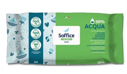 Immagine di SOFFICE ''NATURAL'' SALV. BABY 64PZ 99% ACQUA