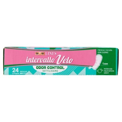 Immagine di LINES INTERVALLO 24PZ VELO ODOR CONTROL REGULAR
