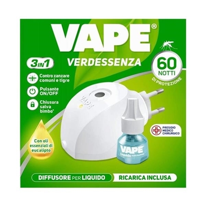 Immagine di VAPE MAGIC EMANAT. ELETT. LIQ. VERDESSENZA + RIC. LIQUIDA 60 NOTTI (GA2014700)