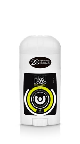 Immagine di INFASIL DEO STICK 40ML UOMO DRY