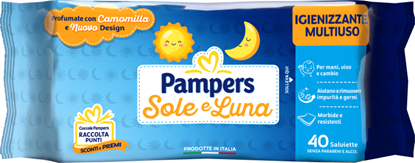 Immagine di PAMPERS SALV. SOLE E LUNA 40PZ