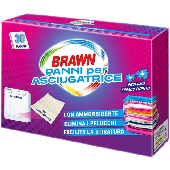 Immagine di BRAWN PANNI ASCIUGATRICE 30PZ FRESCO FIORITO