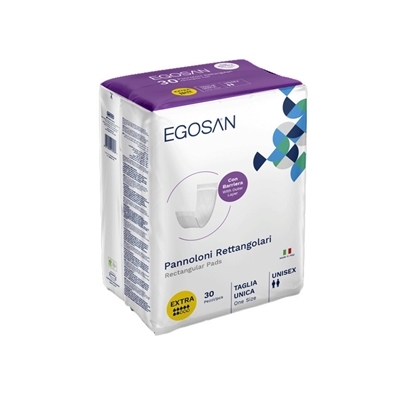 Immagine di EGOSAN PANNOLONE RETTANGOLARE 30PZ CON BARRIERA