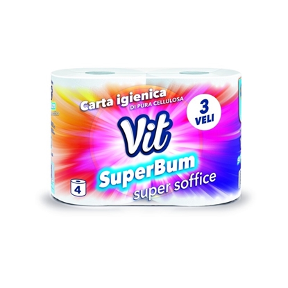 Immagine di VIT C. IGIENICA 3V 4ROT SUPERBUM SOFFICE