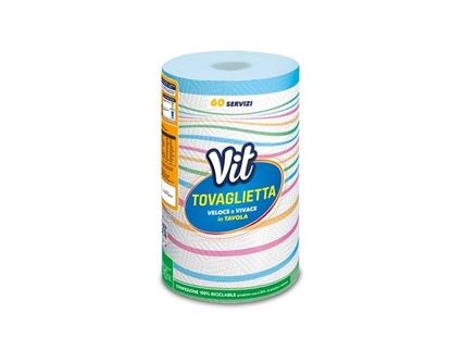 Immagine di VIT TOVAGLIETTE MONOUSO 2V 60 SERVIZI VELOCE E VIVACE