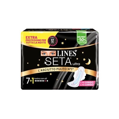 Immagine di LINES SETA ULTRA 7+1PZ EXTRA LUNGO CON ALI