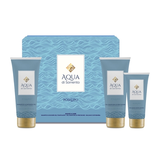 Immagine di ACQUA DI SORRENTO POSILLIPO (SHAVING GEL 200ML+DOCCIA 200ML+DOPOBARBA 100ML)