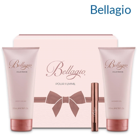 Immagine di BELLAGIO' CONF. REGALO (SHOWER GEL 200ML+ CREMA CORPO 200ML +PROFUMO A PENNA)
