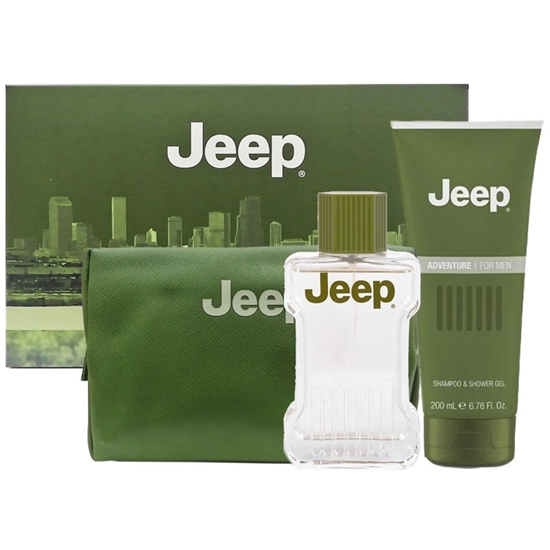 Immagine di JEEP ADVENTURE (AFTERSHAVE 100ML+SHOWER GEL 200ML+BEAUTY)