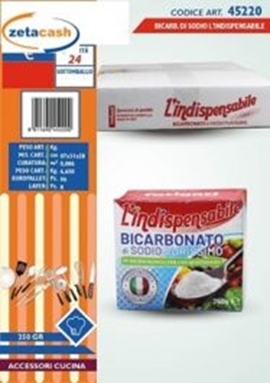 Immagine di L'INDISPENSABILE BICARBONATO DI SODIO 250GR FRUTTA E VERDURA