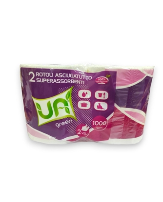 Immagine di UA' GREEN BOBINA COPPIA 1000 STRAPPI 2V 900GR 2PZ