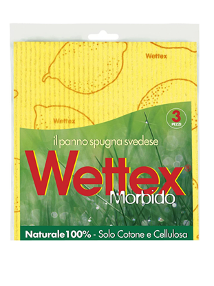 Immagine di VILEDA WETTEX MORBIDO PANNO SPUGNA 3 pz.