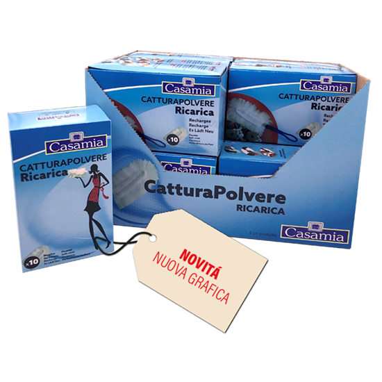 Immagine di CASAMIA MAGIC DUSTER RICAMBI PIUMINO CATTURAPOLVERE 10PZ