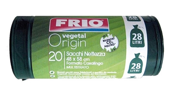 Immagine di FRIO SACCO SPAZZ. 28LT 48X58 20PZ VERDE