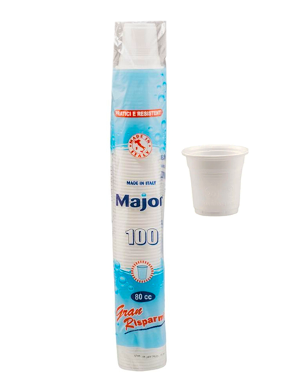 Immagine di MAJOR BICCH. 80CC 96PZ BIANCO