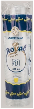 Immagine di ROYAL BICCH. BEER 300ML TACCA 250 POLIP. 50PZ