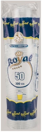 Immagine di ROYAL BICCH. BEER 300ML TACCA 250 POLIP. 50PZ