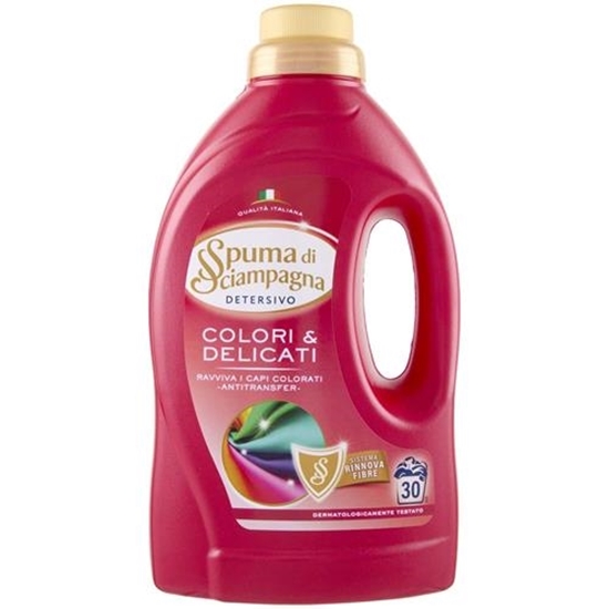 Immagine di SPUMA DI SCIAMPAGNA LAV. LIQ. 30LAV 1,350LT COLORATI E DELICATI