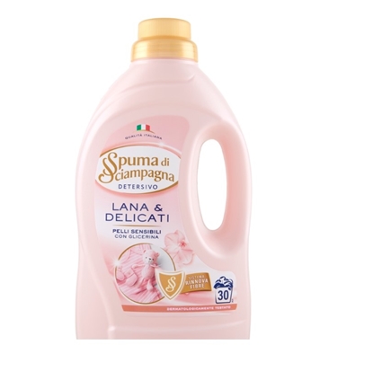 Immagine di SPUMA DI SCIAMPAGNA LAV. LIQ. 30LAV 1,350LT LANA PELLI SENSIBILI