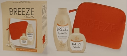 Immagine di BREEZE CONF. REGALO VANILLA (DEO SQUEEZE 100ML+ DOCCIABAGNO 400ML + PORTA TABLET
