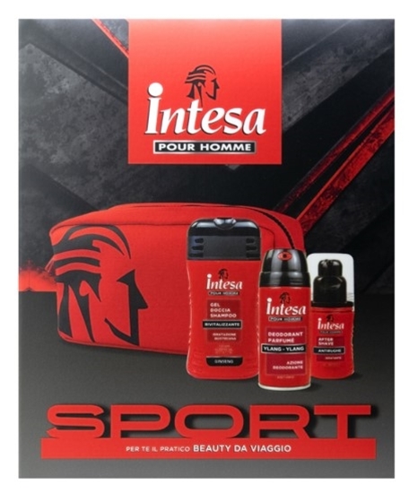 Immagine di INTESA CONF. REGALO (DOCCIASH. 250ML+DEO SPRAY 150ML+DOPO BARBA 100ML+BEAUTY)