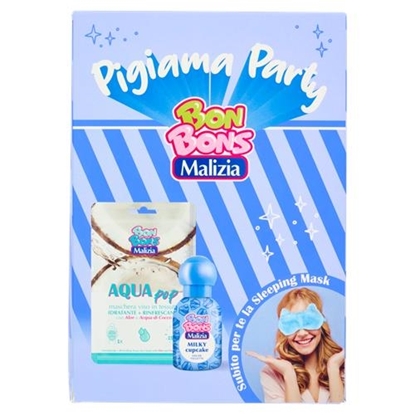 Immagine di MALIZIA BONBONS CONF. REGALO (EDT 50ML CUPCAKE+ MASCHERA 25ML + MASCH. NOTTE)