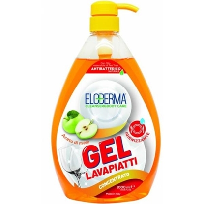 Immagine di ELODERMA GEL PIATTI A/BATTERICO 1LT ACETO DI MELE