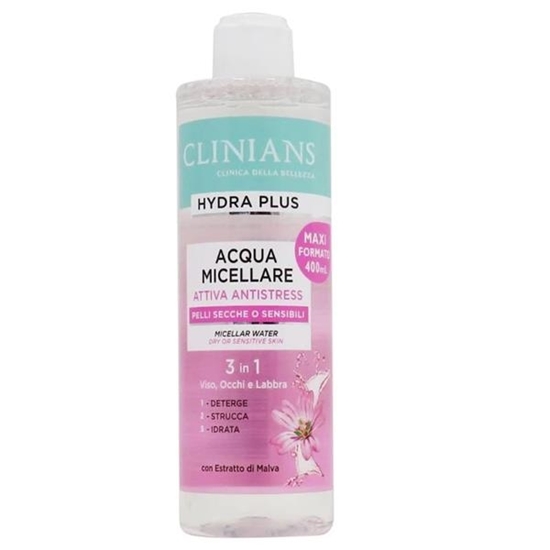 Immagine di CLINIANS ACQUA MICELLARE 400ML ANTISTRESS
