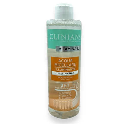Immagine di CLINIANS ACQUA MICELLARE 400ML VITAMINA C ILLUMINANTE