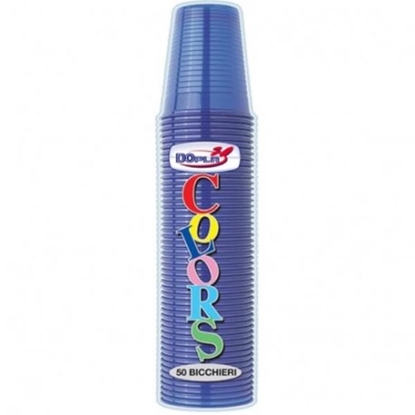 Immagine di DOPLA BICCH. 200CC 50PZ BLU