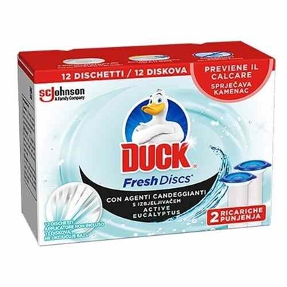 Immagine di DUCK FRESH DISCS RIC. 2PZ X 6 DISCHETTI EUCALIPTO
