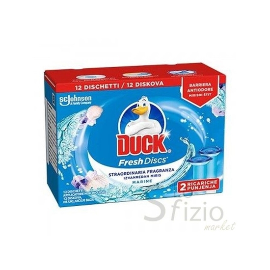 Immagine di DUCK FRESH DISCS RIC. 2PZ X 6 DISCHETTI MARINE E LIME