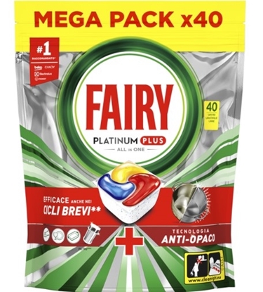 Immagine di FAIRY LAVASTOVIGLIE PLATIN PLUS X40 LEMON