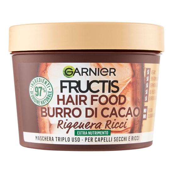 Immagine di FRUCTIS MASCH. 390ML HAIR FOOD BURRO DI CACAO