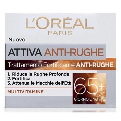 Immagine di L'OREAL ATTIVA ANTIRUGHE ANNI 65+ 50ML FORTIFICANTE MULTIVITAMINE