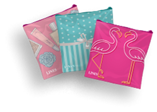 Immagine di LINES POCHETTE COLORATE