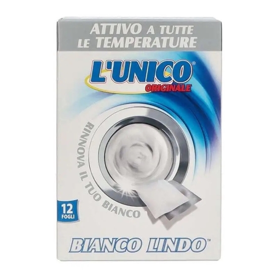 Immagine di UNICO RINNOVACOLORE SBIANCANTE 12PZ BIANCO LINDO 12,5X20CM