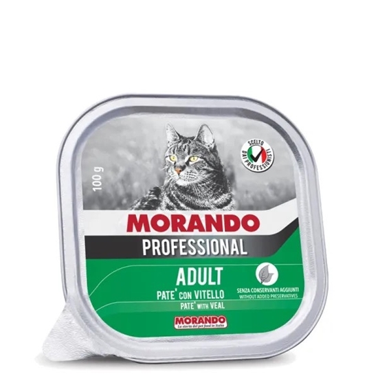 Immagine di MORANDO PROFESSIONAL GATTO ADULT PATE' 100GR (VASCH.) VITELLO/POLLO