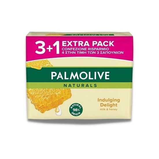 Immagine di PALMOLIVE SAPONETTA 90GR 3+1 LATTE E MIELE