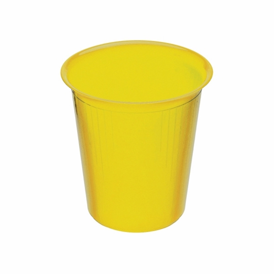 Immagine di CESTINO GETTACARTE CHIUSO 13LT GIALLO