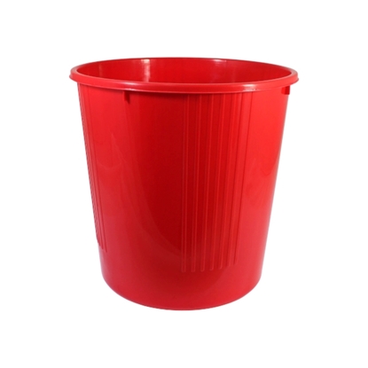 Immagine di CESTINO GETTACARTE CHIUSO 13LT ROSSO