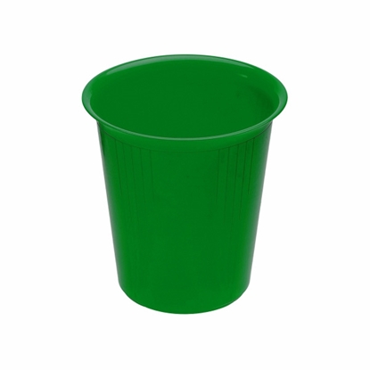 Immagine di CESTINO GETTACARTE CHIUSO 13LT VERDE