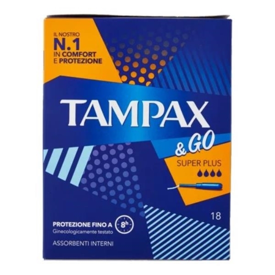 Immagine di TAMPAX ASS. INTERNI 18PZ SUPER PLUS