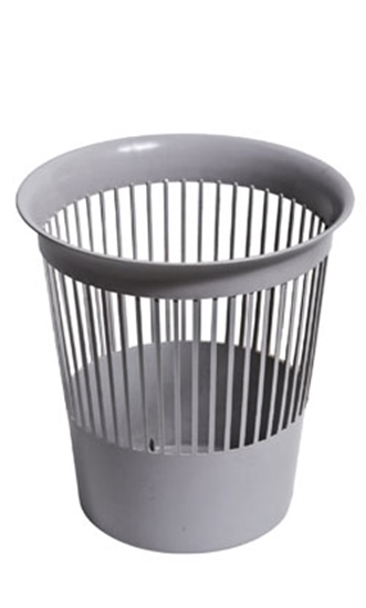 Immagine di CESTINO GETTACARTE APERTO 13LT GRIGIO
